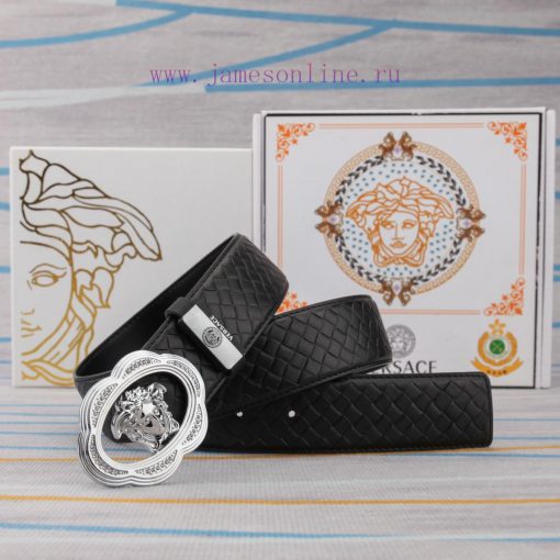 Versace. VersaceMaterial: Leather Belt with 100% Head Layer. The leather belt is guaranteed 39byjwwe