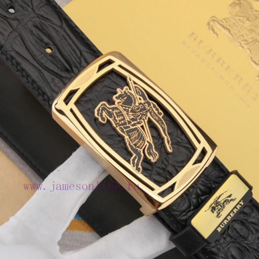 BurberryMaterial: Leather Belt with 100% Head Layer. The leather belt is guaranteed to be ge r08kou02 - Image 9