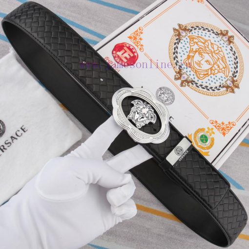 Versace. VersaceMaterial: Leather Belt with 100% Head Layer. The leather belt is guaranteed 39byjwwe - Image 3