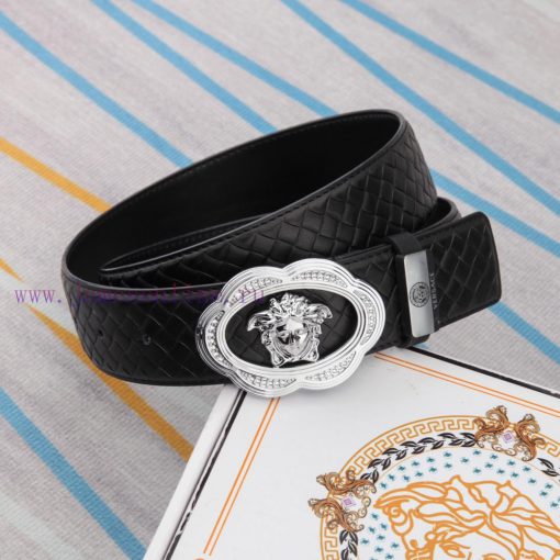 Versace. VersaceMaterial: Leather Belt with 100% Head Layer. The leather belt is guaranteed 39byjwwe - Image 4