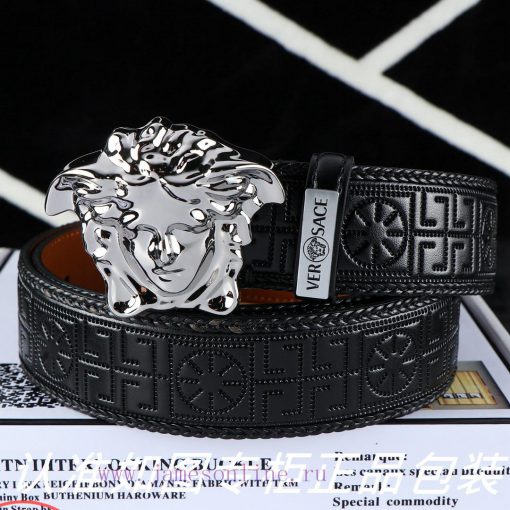 Belt Versace Ver…️Belt made of 100% cowhide, hand woven to ensure 24k genuine leather and st wk404a5k