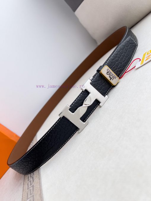 Hermes Her.. Mes ️ Automatic belt buckle waist beltAutomatic buckle, made of pure steel mate sdl6t8n7 - Image 4