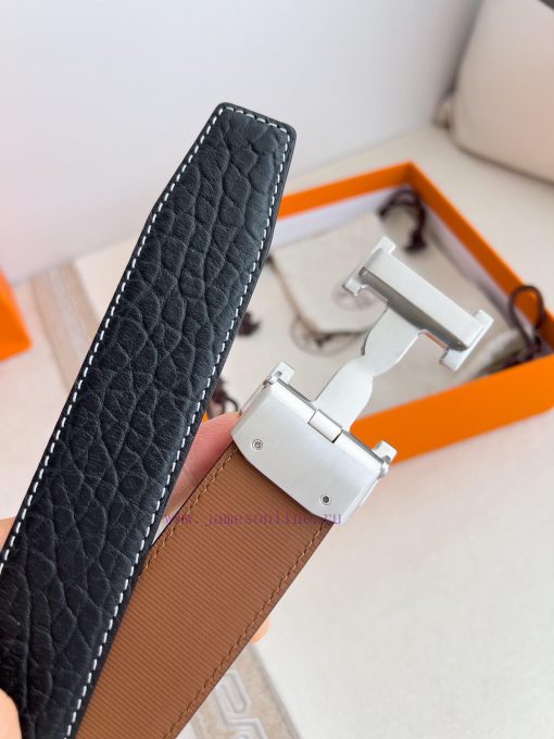 Hermes Her.. Mes ️ Automatic belt buckle waist beltAutomatic buckle, made of pure steel mate sdl6t8n7 - Image 6