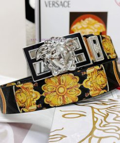 Belt Versace Versace Top RemakeThe waistband is made of 100% head layer cowhide, ensuring ge h1sx9xy7