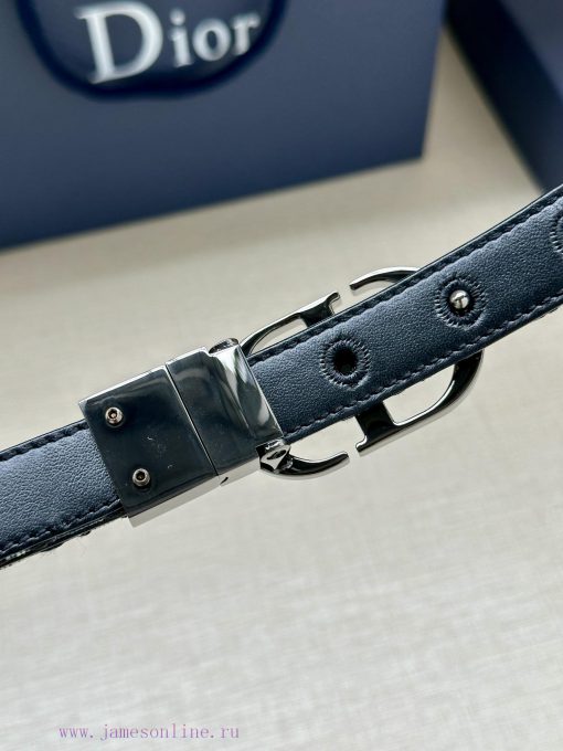 This 20mm Montaigne waist belt with a width of 2.0cm draws inspiration from the eponymous ha xngi8m2m - Image 4