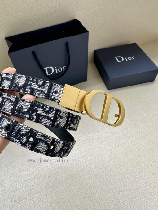 This 20mm Montaigne waist belt with a width of 2.0cm draws inspiration from the eponymous ha eerp8le5 - Image 4