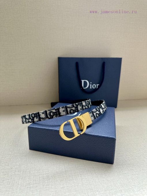 This 20mm Montaigne waist belt with a width of 2.0cm draws inspiration from the eponymous ha eerp8le5 - Image 5