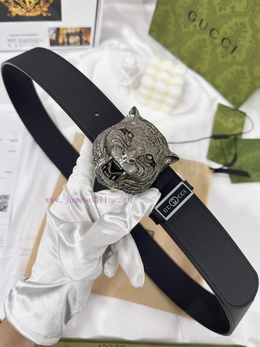 Belt Gucci Gucci️The waistband is made of 100% cowhide, ensuring genuine leather. The 24k ti sev6rah2 - Image 4