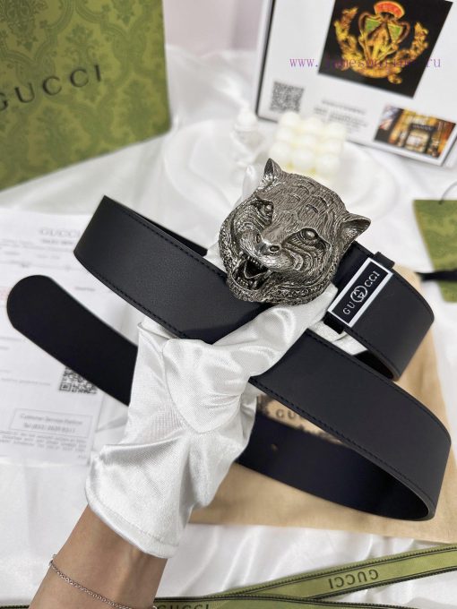 Belt Gucci Gucci️The waistband is made of 100% cowhide, ensuring genuine leather. The 24k ti egdgyvmk - Image 5