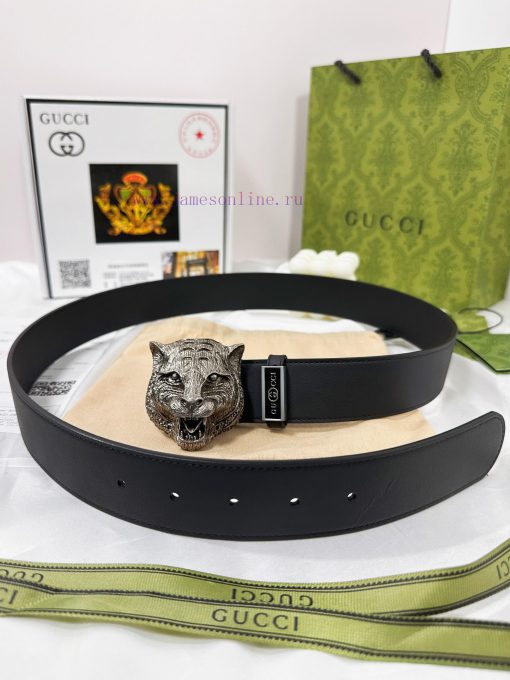 Belt Gucci Gucci️The waistband is made of 100% cowhide, ensuring genuine leather. The 24k ti egdgyvmk - Image 6
