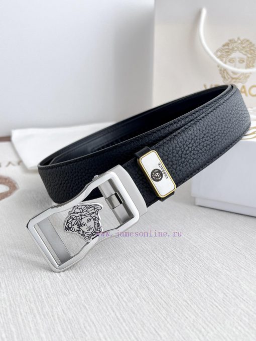 Versace Versace. ️ Belt and belt automatic beltAutomatic belt, classic head buckle made of p xkf7biip