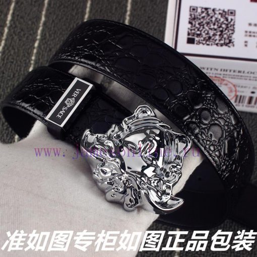 Versace Ver... sace ️ Crocodile patternIdentify and receive a punch as a giftThe material is 22nheatx - Image 5