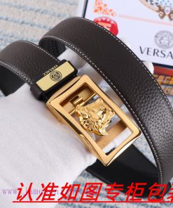Versace. Versace automatic beltThe material is made of 100% top layer cowhide, ensuring that v9usscr4