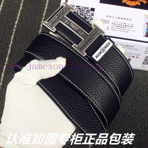 Hermes Her..mes️Identify and receive a punch as a giftMaterial: 100% head layer cowhide belt fy0oankd - Image 2