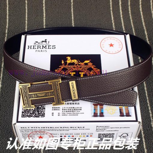 Hermes Her..mes️Identify and receive a punch as a giftMaterial: 100% head layer cowhide belt 0vf4ujlf - Image 6