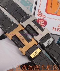 Hermes Belt ️ BeltMaterial: 100% top layer cowhide belt, ensuring genuine leather belt, fine ezhlkx04