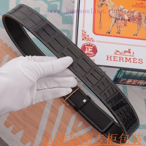 Hermes Belt ️ BeltMaterial: 100% top layer cowhide belt, ensuring genuine leather belt, fine fdla7wds - Image 9