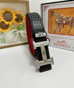 Hermes Hermès  Material: Leather Belt with 100% Head Layer. The leather belt is guaranteed t 3338xcd5