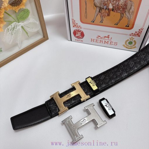 Hermes Hermès  Material: Leather Belt with 100% Head Layer. The leather belt is guaranteed t vstb22uh