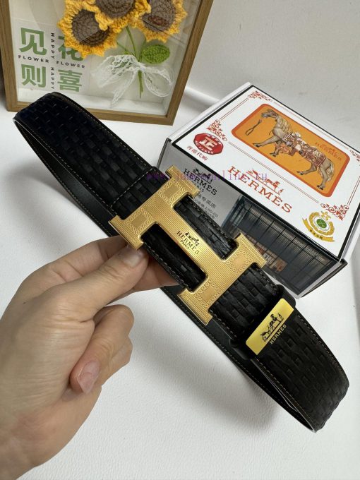 Hermes Hermès  Material: Leather Belt with 100% Head Layer. The leather belt is guaranteed t 5tnc0wy5 - Image 6