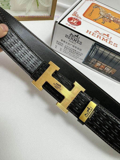 Hermes Hermès  Material: Leather Belt with 100% Head Layer. The leather belt is guaranteed t 5tnc0wy5 - Image 7