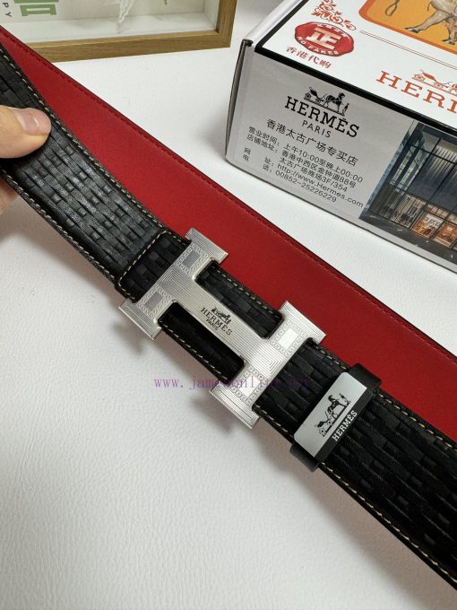 Hermes Hermès  Material: Leather Belt with 100% Head Layer. The leather belt is guaranteed t 3338xcd5 - Image 7