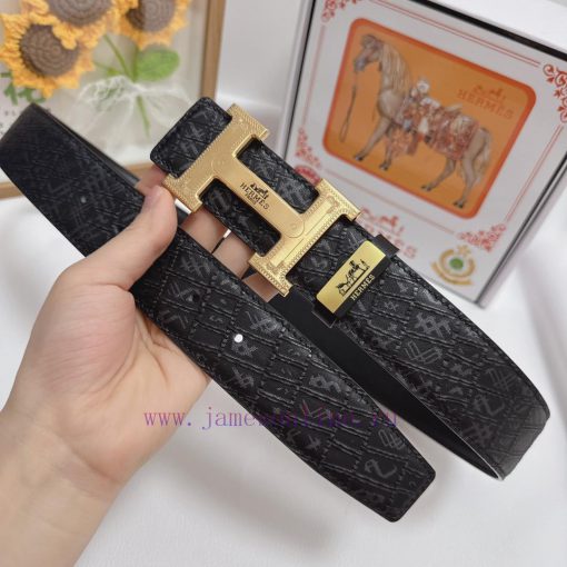 Hermes Hermès  Material: Leather Belt with 100% Head Layer. The leather belt is guaranteed t kxmq0t3k - Image 3