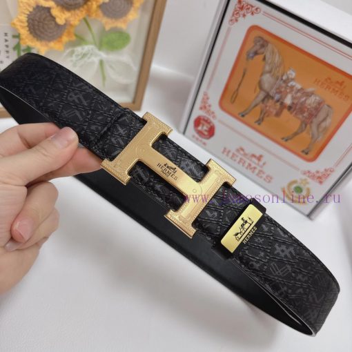Hermes Hermès  Material: Leather Belt with 100% Head Layer. The leather belt is guaranteed t kxmq0t3k - Image 6