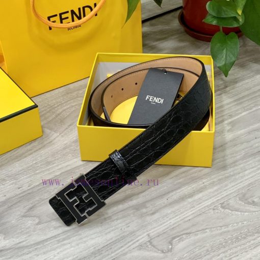 Comes with a complete gift boxFENDL 40MM wide double-sided original calf leather with a sing 87xpydfp