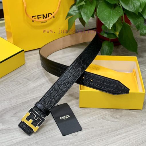 Comes with a complete gift boxFENDL 40MM wide double-sided original calf leather with a sing c6694mgt - Image 5