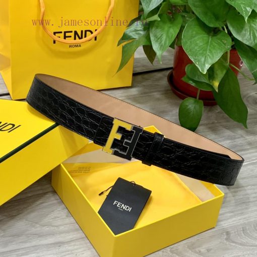 Comes with a complete gift boxFENDL 40MM wide double-sided original calf leather with a sing c6694mgt - Image 7