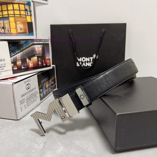 MontblancMaterial: Leather Belt with 100% Head Layer. The leather belt is guaranteed to be g e7l2jkql - Image 5