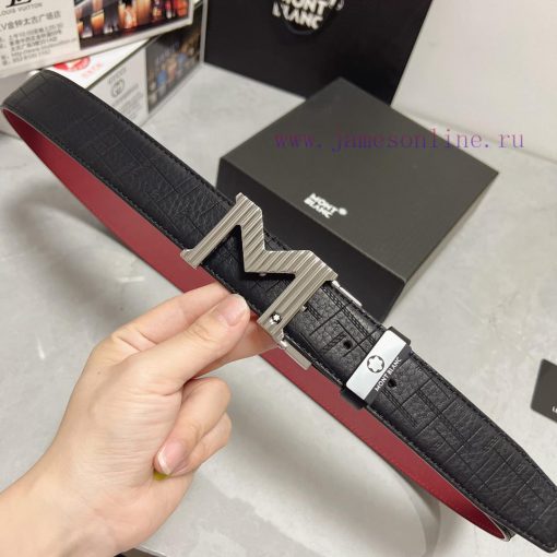 MontblancMaterial: Leather Belt with 100% Head Layer. The leather belt is guaranteed to be g e7l2jkql - Image 6