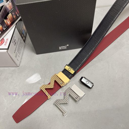 MontblancMaterial: Leather Belt with 100% Head Layer. The leather belt is guaranteed to be g e7l2jkql - Image 10