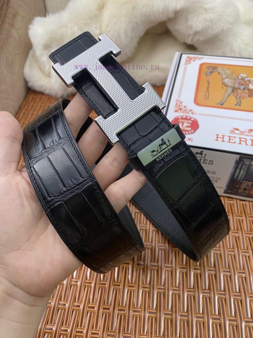 Hermes Hermès Material: Leather Belt with 100% Head Layer. The leather belt is guaranteed to 4jialmml - Image 7