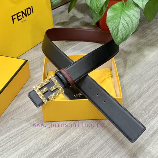 Comes with a complete gift boxFENDL 40MM wide double-sided original calf leather with a sing z1tau794 - Image 2