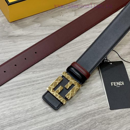 Comes with a complete gift boxFENDL 40MM wide double-sided original calf leather with a sing z1tau794 - Image 3