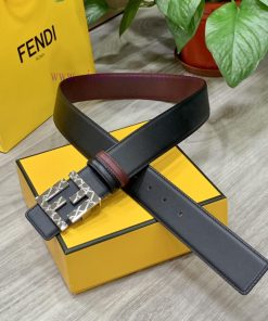 Comes with a complete gift boxFENDL 40MM wide double-sided original calf leather with a sing 498buh4h