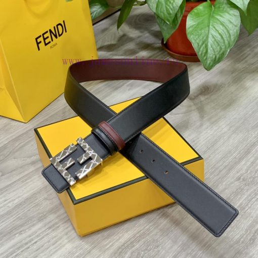 Comes with a complete gift boxFENDL 40MM wide double-sided original calf leather with a sing 498buh4h
