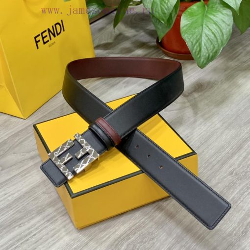 Comes with a complete gift boxFENDL 40MM wide double-sided original calf leather with a sing 498buh4h - Image 2