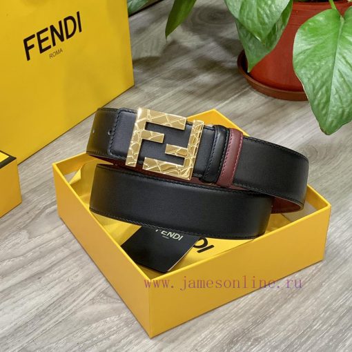 Comes with a complete gift boxFENDL 40MM wide double-sided original calf leather with a sing z1tau794 - Image 6
