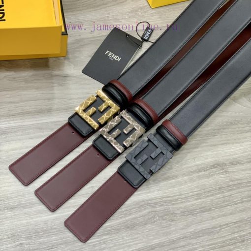Comes with a complete gift boxFENDL 40MM wide double-sided original calf leather with a sing 498buh4h - Image 10