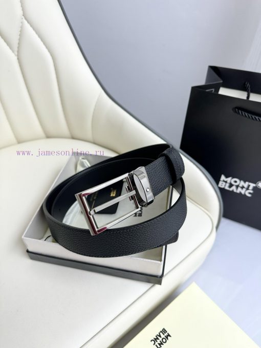 Montblanc is 3.5cm wide and features a premium needle buckle made of top layer cowhide, allo auk8a5rh - Image 5