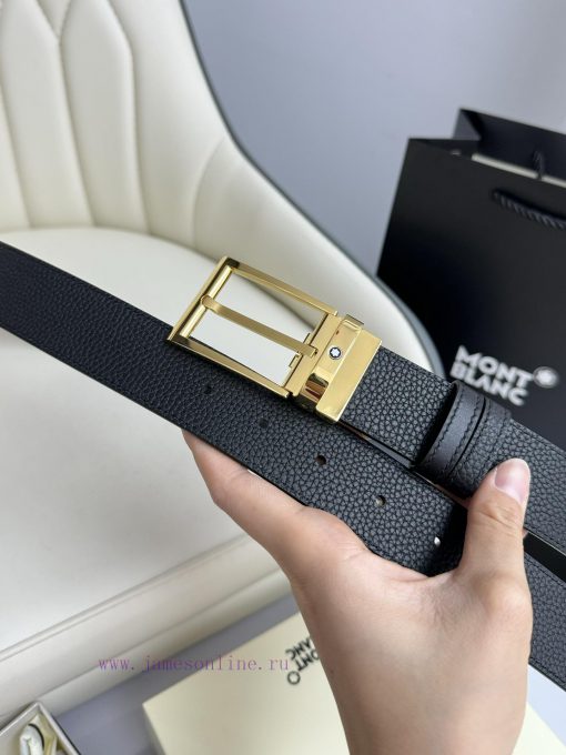 Montblanc is 3.5cm wide and features a premium needle buckle made of top layer cowhide, allo z7chm83r - Image 7