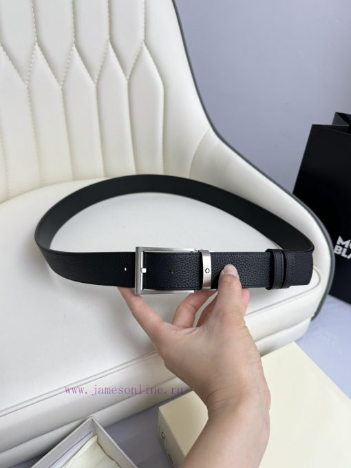 Montblanc is 3.5cm wide and features a premium needle buckle made of top layer cowhide, allo 3xdiyu0d - Image 9