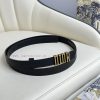 Dior 2.0cm belt with double-sided original cowhide and CD signature buckle 9dtn5b47