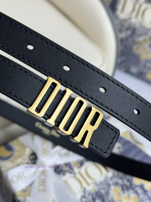 Dior 2.0cm belt with double-sided original cowhide and CD signature buckle 9dtn5b47 - Image 8