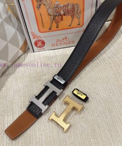 Hermes Hermès Material: Leather Belt with 100% Head Layer. The leather belt is guaranteed to z0sm3jt9