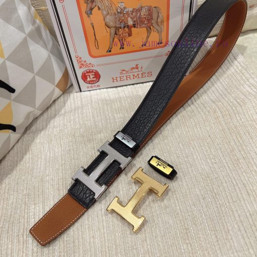 Hermes Hermès Material: Leather Belt with 100% Head Layer. The leather belt is guaranteed to z0sm3jt9 - Image 2