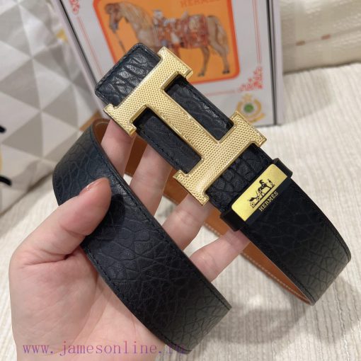 Hermes Hermès Material: Leather Belt with 100% Head Layer. The leather belt is guaranteed to z0sm3jt9 - Image 3